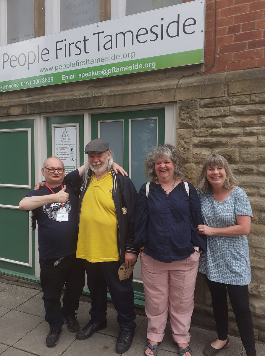 FD_SPICE's tweet image. Today Louise, Eric and Daniel have been to @Pftameside to meet with @nwtdt to find out more about all the brilliant work they do and to see how we can get involved. It's so important that self-advocates are involved in delivering training and are supported to have a voice.