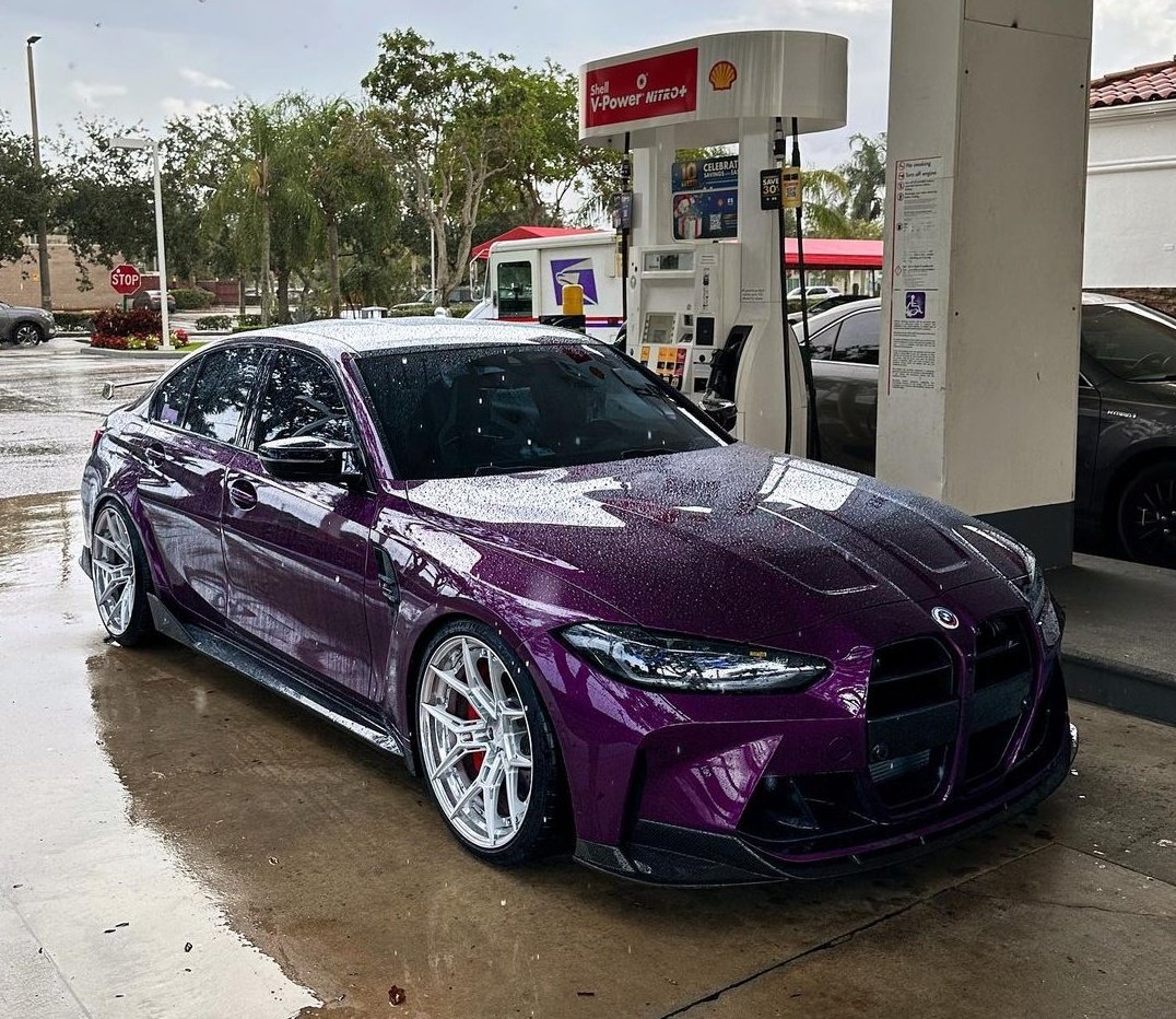 BMW M3 Competition 💜