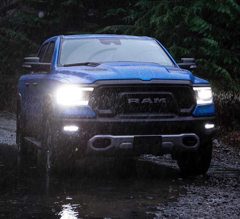 Embracing our wet and wild side. #RamRebel