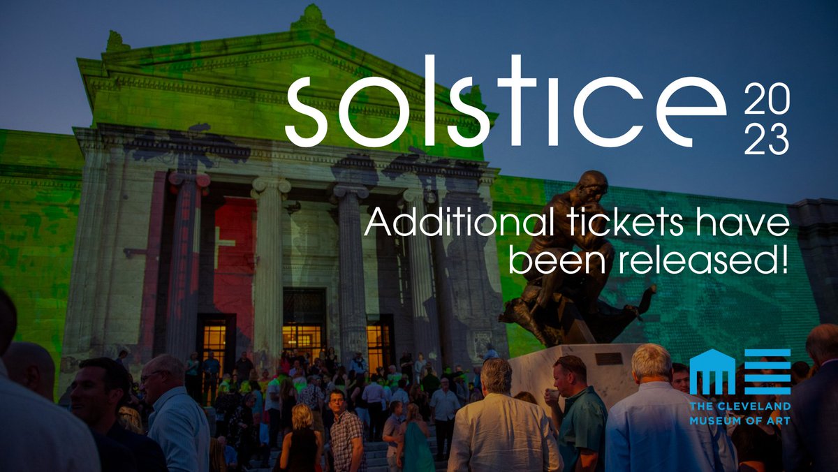 Our sold-out signature summer event is THIS Saturday, June 24, and more tickets have just been released! 🌞

Don't miss out on a night of music, art, and unlimited food and drink! Tickets here: bit.ly/3Bfhh01