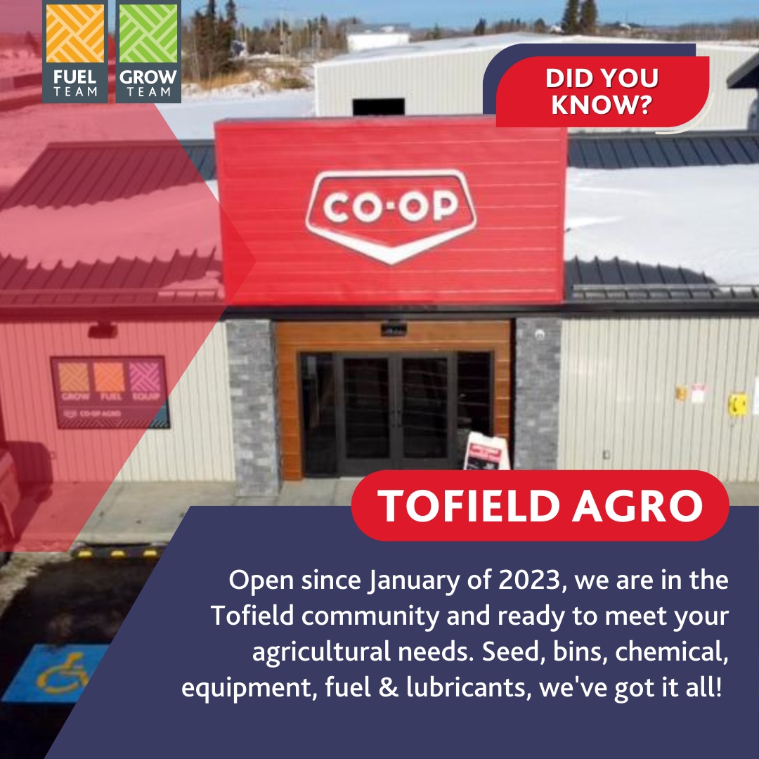 WildRoseCoop's tweet photo. Our Agro Site &amp; Cardlock in Tofield can help you with all your agro needs! #tofield #albertafarming https://t.co/zOXjBMLXuq