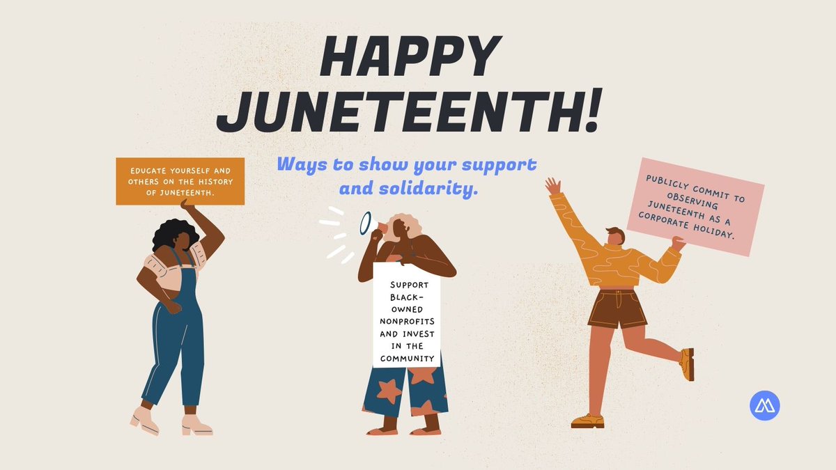 Happy Juneteenth or Freedom Day! Mightycause recognizes the importance of this day and looks forward to supporting organizations and donors ready to make a difference in improving the equity and equality of ALL people! #Juneteenth #mightycause #givewhereitmatters #makeanimpact