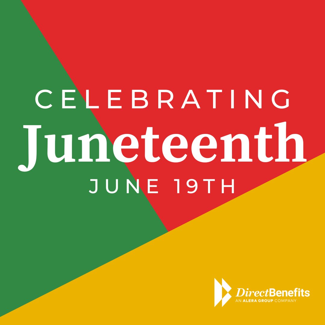 Today we’re celebrating Juneteenth! A day we honor our African American communities and celebrate their accomplishments and journey to freedom.