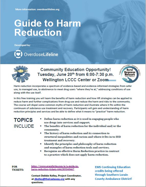 Community Education Opportunity!  Tuesday, June 20th from 6:00-7:30 p.m.  Wellington LCCC Center or Zoom
eventbrite.com/e/a-guide-toha…

Contact Debbie Kelley, Project Coordinator, at dkelley@thelcadaway.org with any questions.
