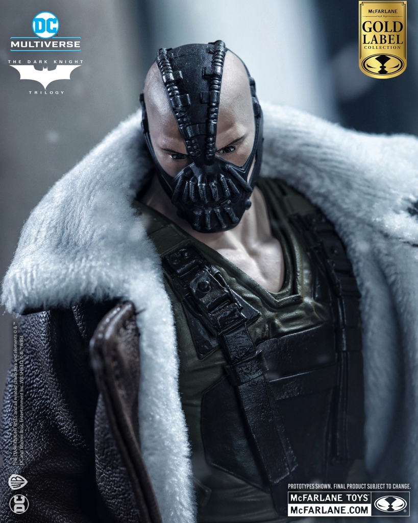 Bane™ Gold Label from The Dark Knight Rises™ is COMING SOON...
Includes a soft goods trench coat!

#McFarlaneToys #DCMultiverse #TheDarkKnightRises #TheDarkKnightTrilogy #Bane