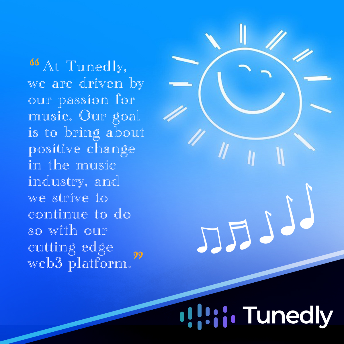 gm frens! 
#tunedly $TUC #Crypto #Web3Music