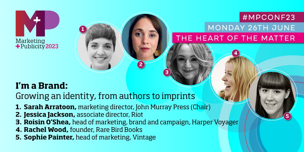 sarratoon's tweet photo. Very excited to be chairing a fantastic panel at next week's #MPCONF23. Join us for a discussion about growing a brand identity with an impressive line-up of speakers. Hope to see you there! https://t.co/W2DTdoNp5N