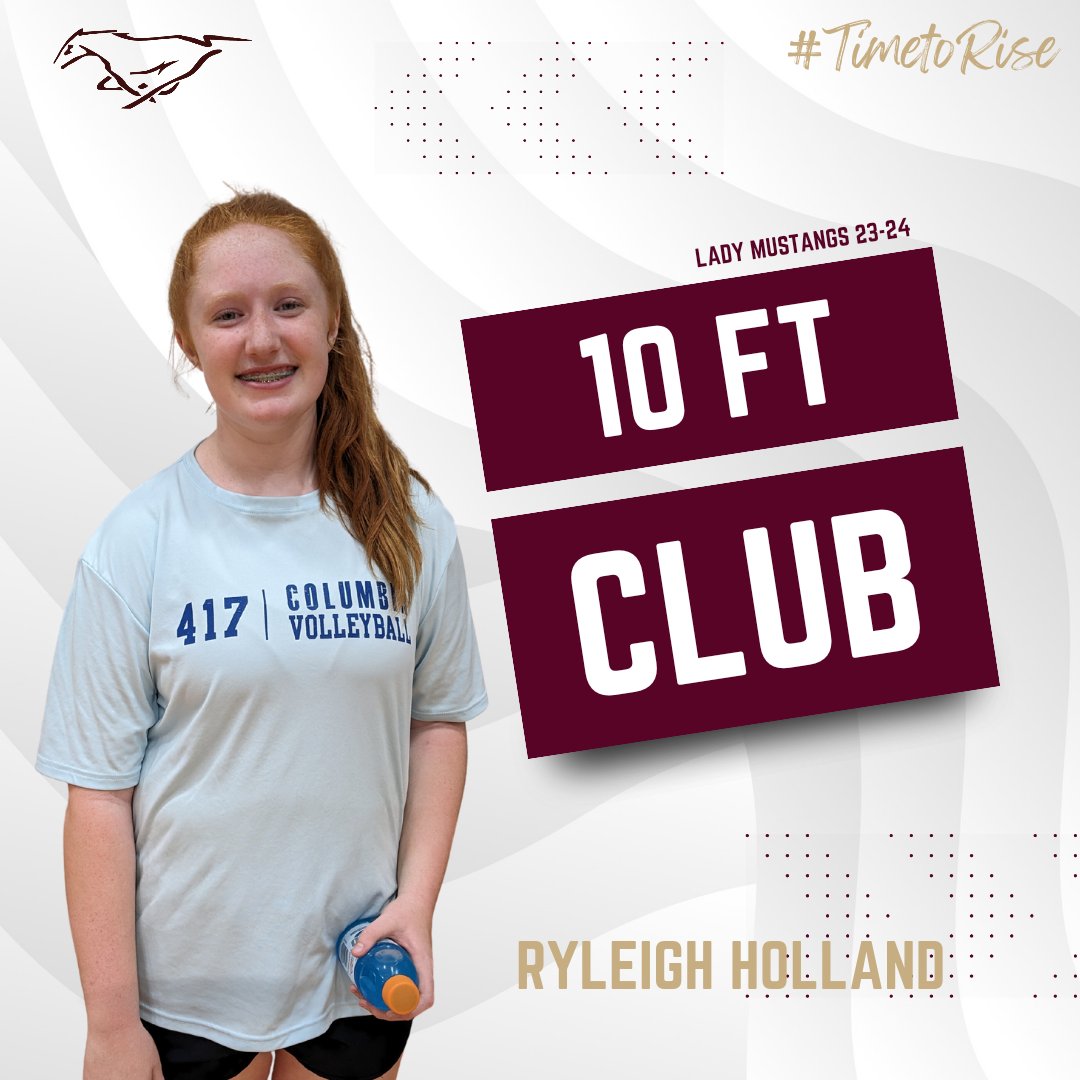 🚨New FT Club member!
👏 Freshman Ryleigh Holland

#TimetoRise⌚⬆️⛹️‍♀️🏀🐎📈