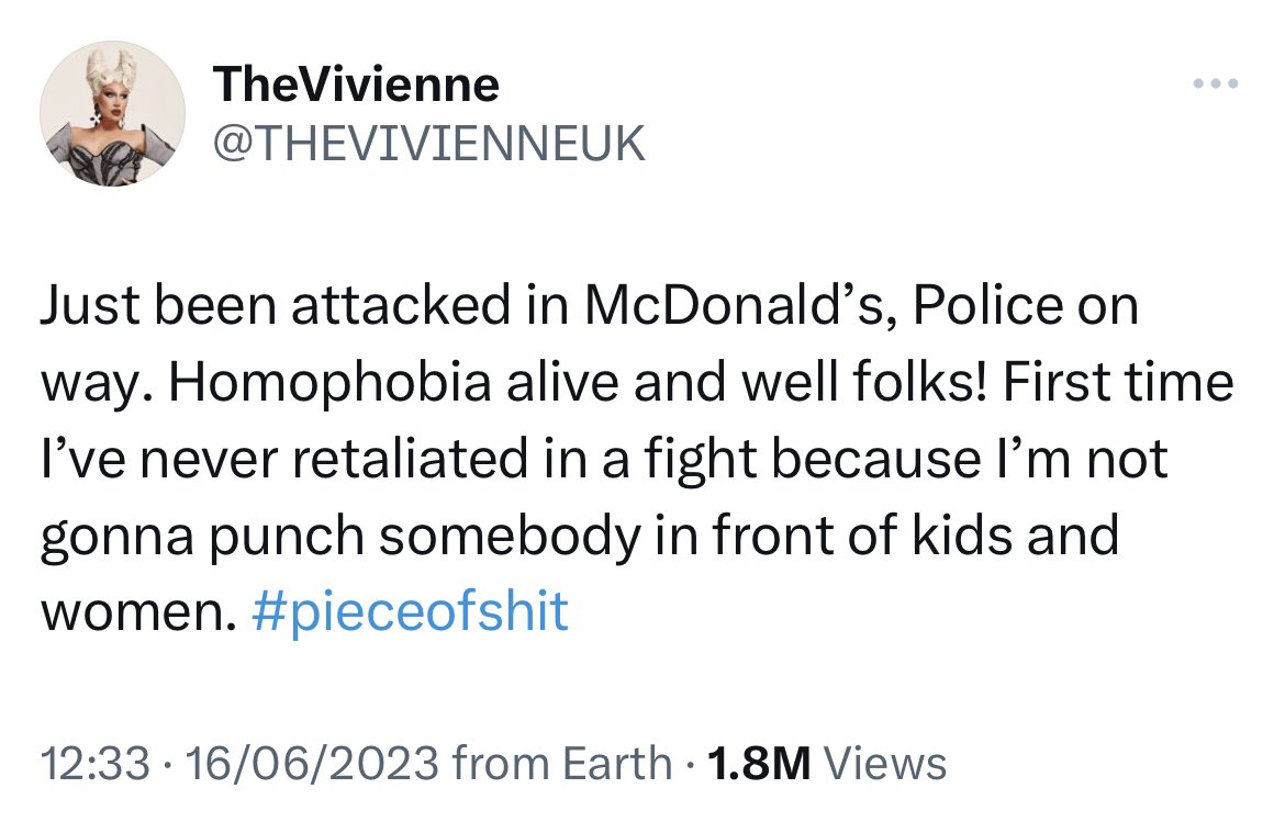 All my life there have been security/metal detectors at gay bars/venues, and I knew theoretically this was because there are ppl out there who want to murder me, but I never truly felt unsafe before, until now. 
I fear we are building up to something terrible. I don’t feel safe.