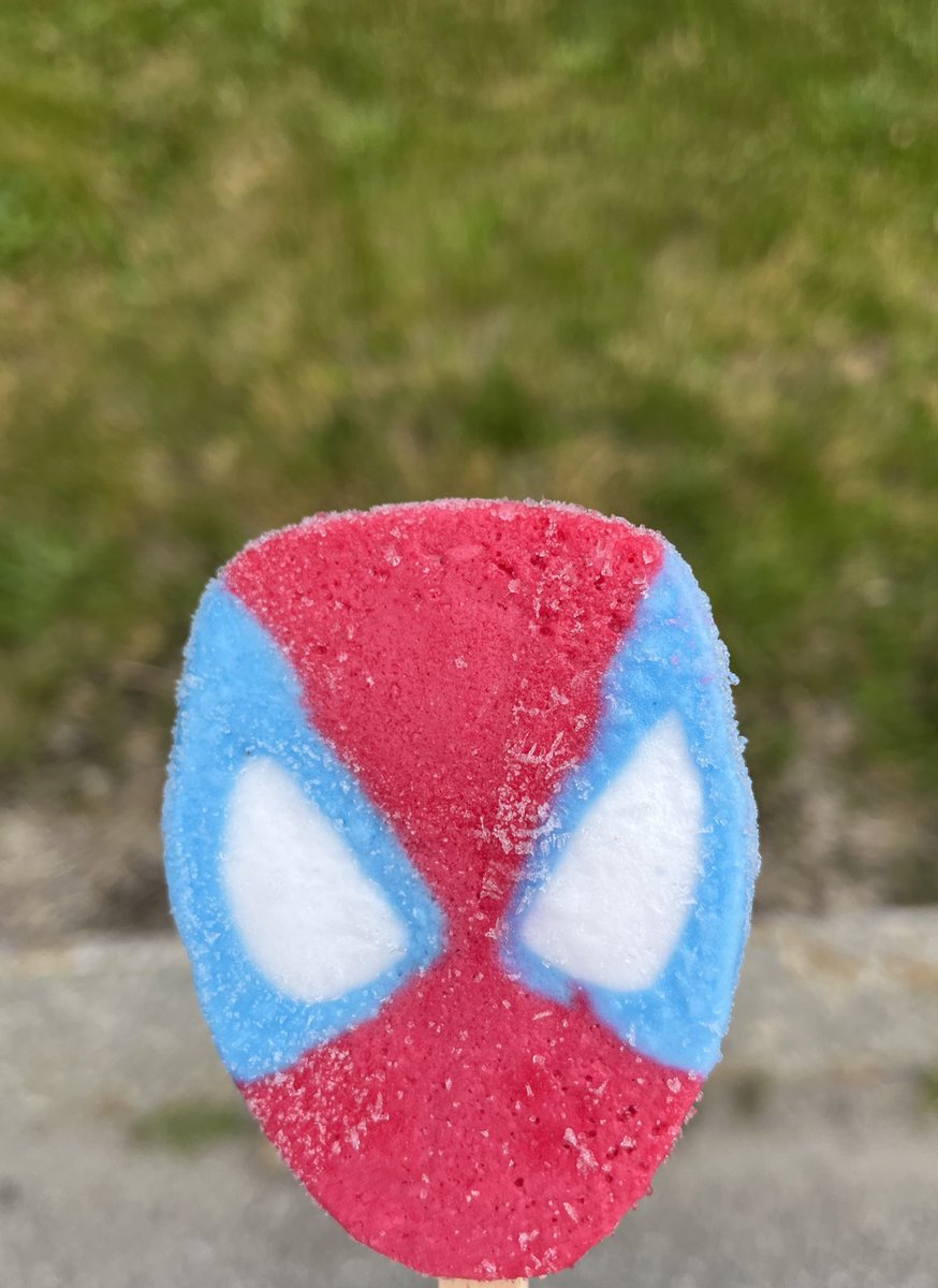 Got me a spider popsicle
#Spiderman