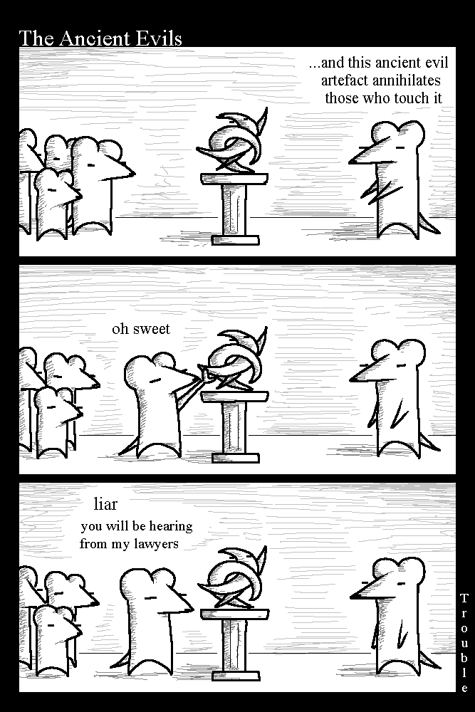 ratcomics's tweet photo. Rat Comic #80 - The Ancient Evils #rat #ratcomics #ratcomic #comics #art https://t.co/QsADOxS0s4