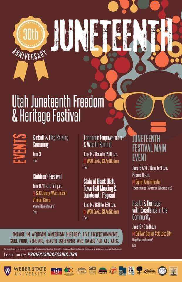 FillthePotUT's tweet image. If you’re in Utah, there’s still on more event you can attend to on #Juneteenth2023 

We hope to see you there! #JuneteenthUnity #JuneteenthLegacy