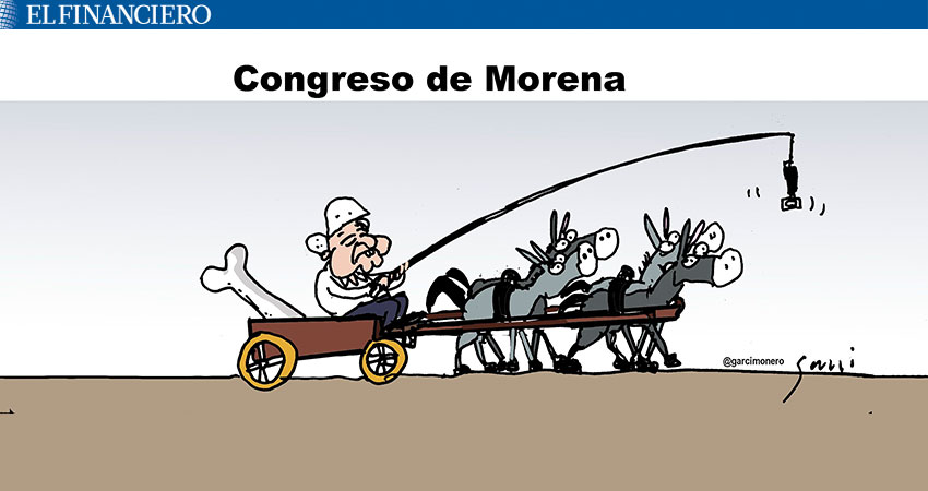#MonerosFinancieros Congreso de Morena, por @Garcimonero. elfinanciero.com.mx/cartones/anton…