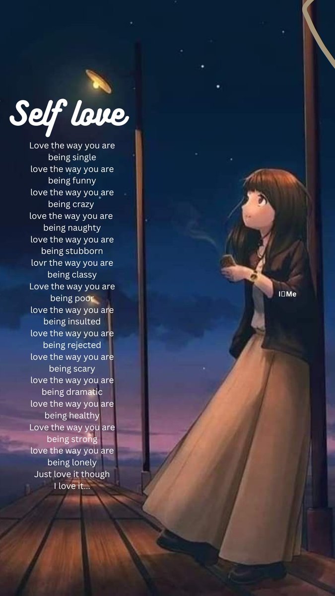 Just love the way you are...>self-love 
#WritingCommunity #poems #poets #writings #poems #poetrytwitter #selflove #loveyourself #lovelife #laugh #love #live #smile #happyquotes #thoughts #lifequotes