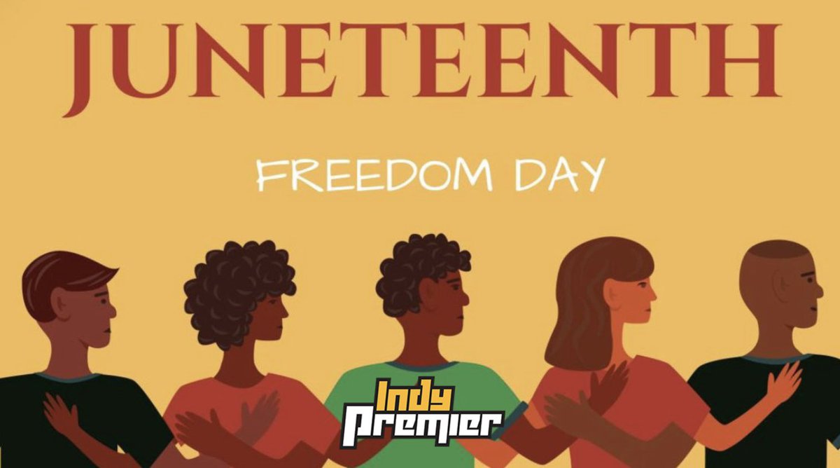 Let us stand together for  Juneteenth as it represents the end of slavery in our country on June 19, 1865. #betheexample #standtogether #premierandproud💙