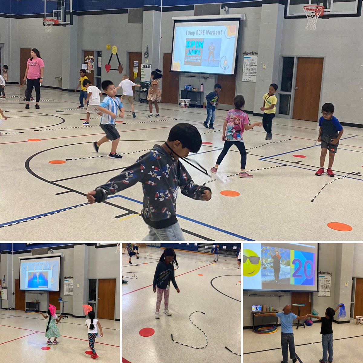 Exercising this summer @Coppellisd ☀️💪🏼🤗 Way to go! <a href="/CISDESLBIL/">Coppell ISD ESL/BILINGUAL Program</a> @mkwunderl <a href="/Kenyon_Diane/">D. Kenyon</a> #CISDESLBIL
