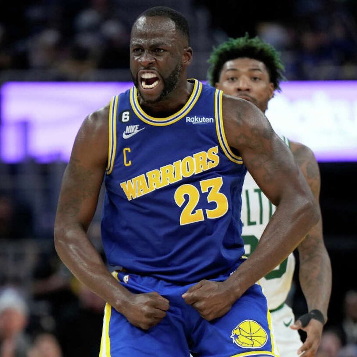 BREAKING: Draymond Green is declining his $27.5M player option for 2023-24 season and will enter unrestricted free agency, per <a href="/ShamsCharania/">Shams Charania</a> 

Is the Warriors era ending??