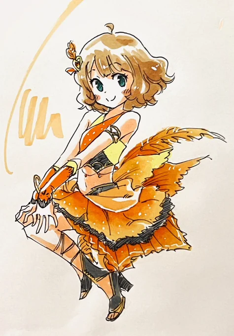 パッションパラダイス衣装桃子ちゃんセンパイ。