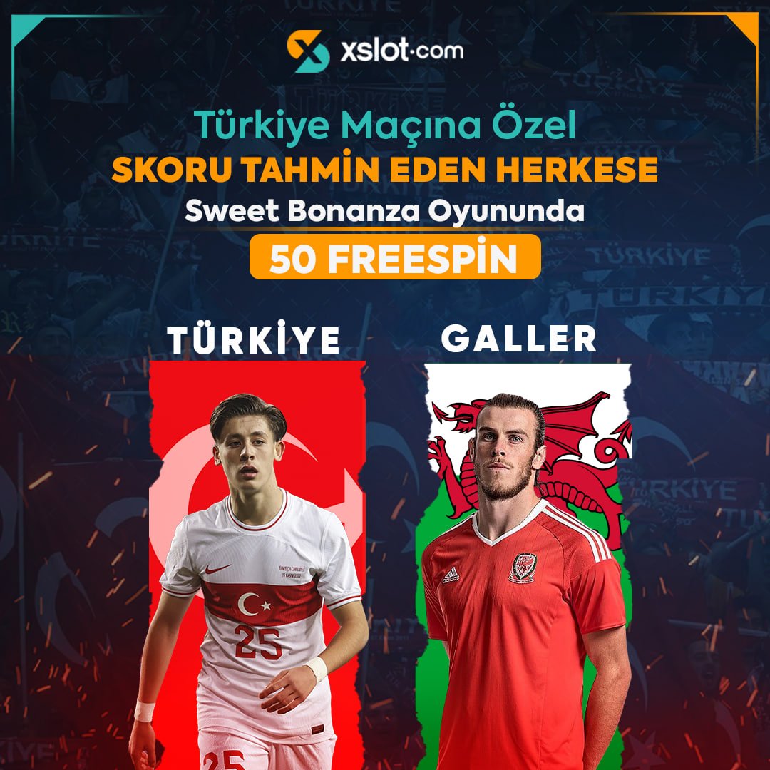 Türkiye  ⚔️ Galler   

⚽️ FREESPIN ÖDÜLLÜ SKOR TAHMİN ETKİNLİĞİ

✍️  Etkinlik Formunu DOLDUR

➡️  Sweet Bonanza oyununda 50 Free Spin Kazan

  Katılım Formu forms.gle/J28kDcUaf2wQSy…