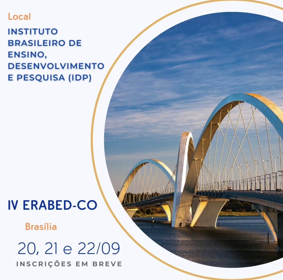 gepsiunb's tweet photo. A ABED e a UnB convidam para IV Encontro Regional Centro-Oeste, o  IV ERABED-CO 2023.

Tema Geral: Vulnerabilidades Institucionais e Resiliência Nacional

Contamos com a presença de todos! 
Em breve, novas informações.
https://t.co/vn72RkUYQa https://t.co/1gNm84cPIL