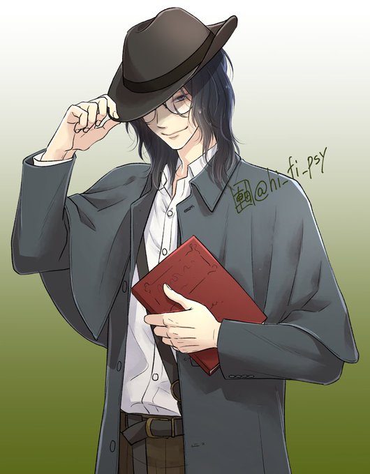 「fedora medium hair」 illustration images(Latest)