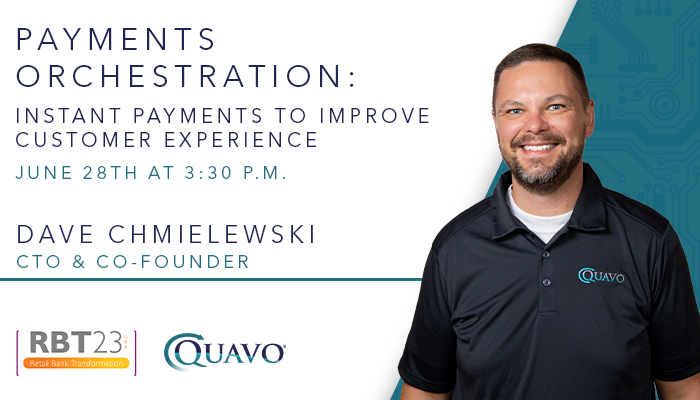 Join us next week at @AiteNovarica & @RBRLondon's #RBTUSA for 'Real-Time Payments to Improve Customer Experience,' led by CTO & Co-Founder David Chmielewski on June 28th at 3:30 p.m. 
Learn more 👉 zurl.co/kYTW
#FintechEvents #FraudManagement #RealTimePayments #RTP