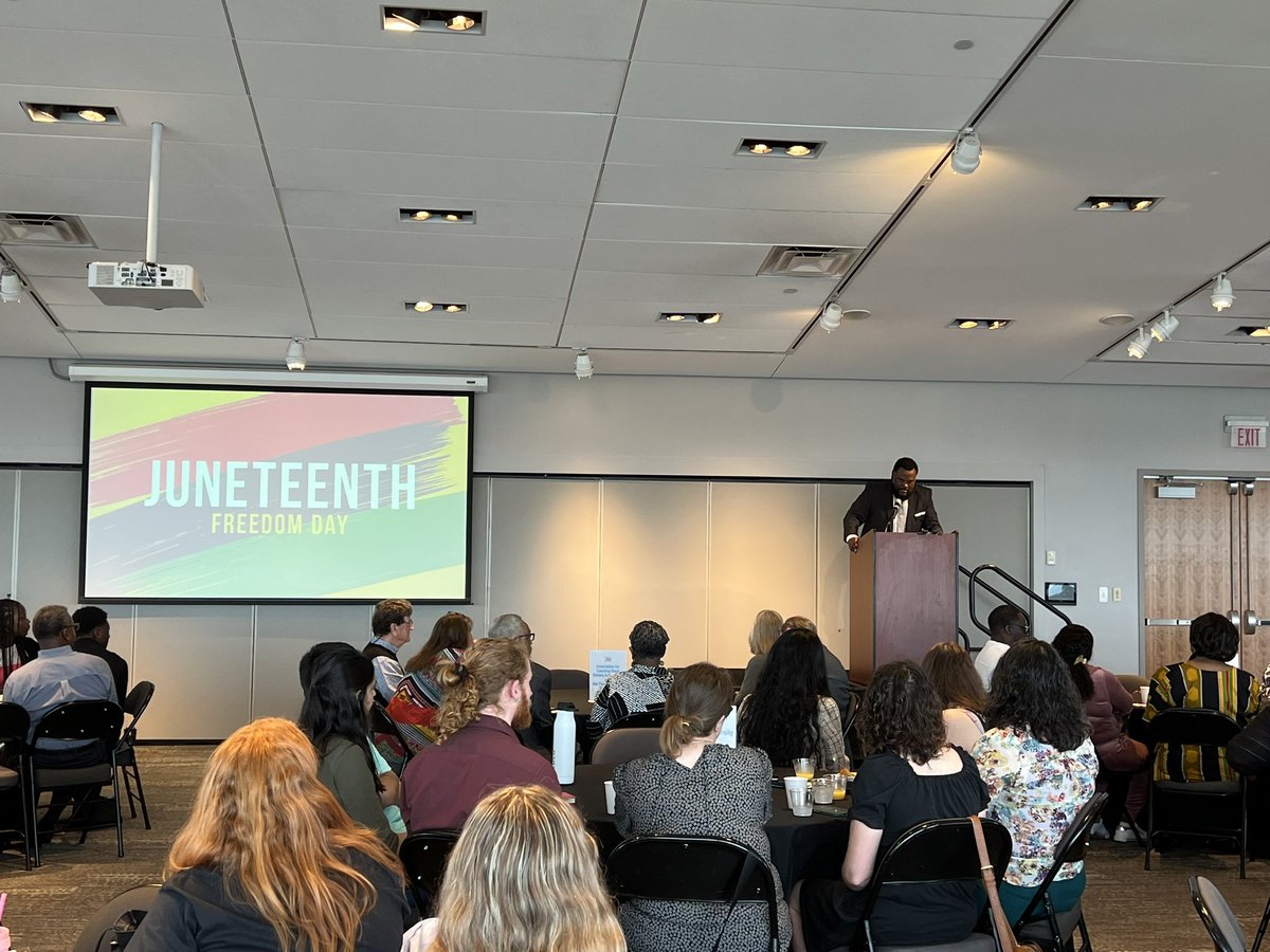 AliCenter's tweet photo. We’re so thankful to have @BLoveSoulPower here sharing a powerful message on this #Juneteenth! 

Dr. Love explored the possibility of a world built on Black joy, imagination,
boldness, &amp; the rebellious spirit and methods of abolitionists as a necessary part of teaching history. https://t.co/7B12OTFvmE
