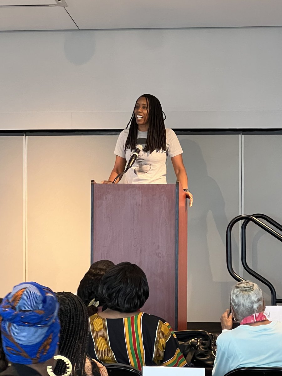 We’re so thankful to have @BLoveSoulPower here sharing a powerful message on this #Juneteenth! 

Dr. Love explored the possibility of a world built on Black joy, imagination,
boldness, &amp; the rebellious spirit and methods of abolitionists as a necessary part of teaching history.