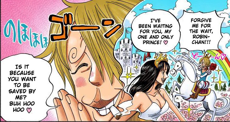 Oda foreshadowed sanji being a prince so blatantly 😭