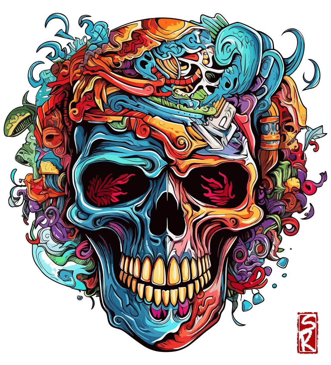 SiriusW63069's tweet photo. Skull Men's T-shirt, Colorful Mens Graphic Tees, Skull Print Gift For Him https://t.co/DobfZGKVSW via @Etsy 
#skullart #skullartwork #skullartist #skullpainting #skulllife #skulldesign #skullcollector #skullstyle #skullfashion #etzy #tshirt #tshirtdesign #tshirtshop https://t.co/A5Hx2wi5KM
