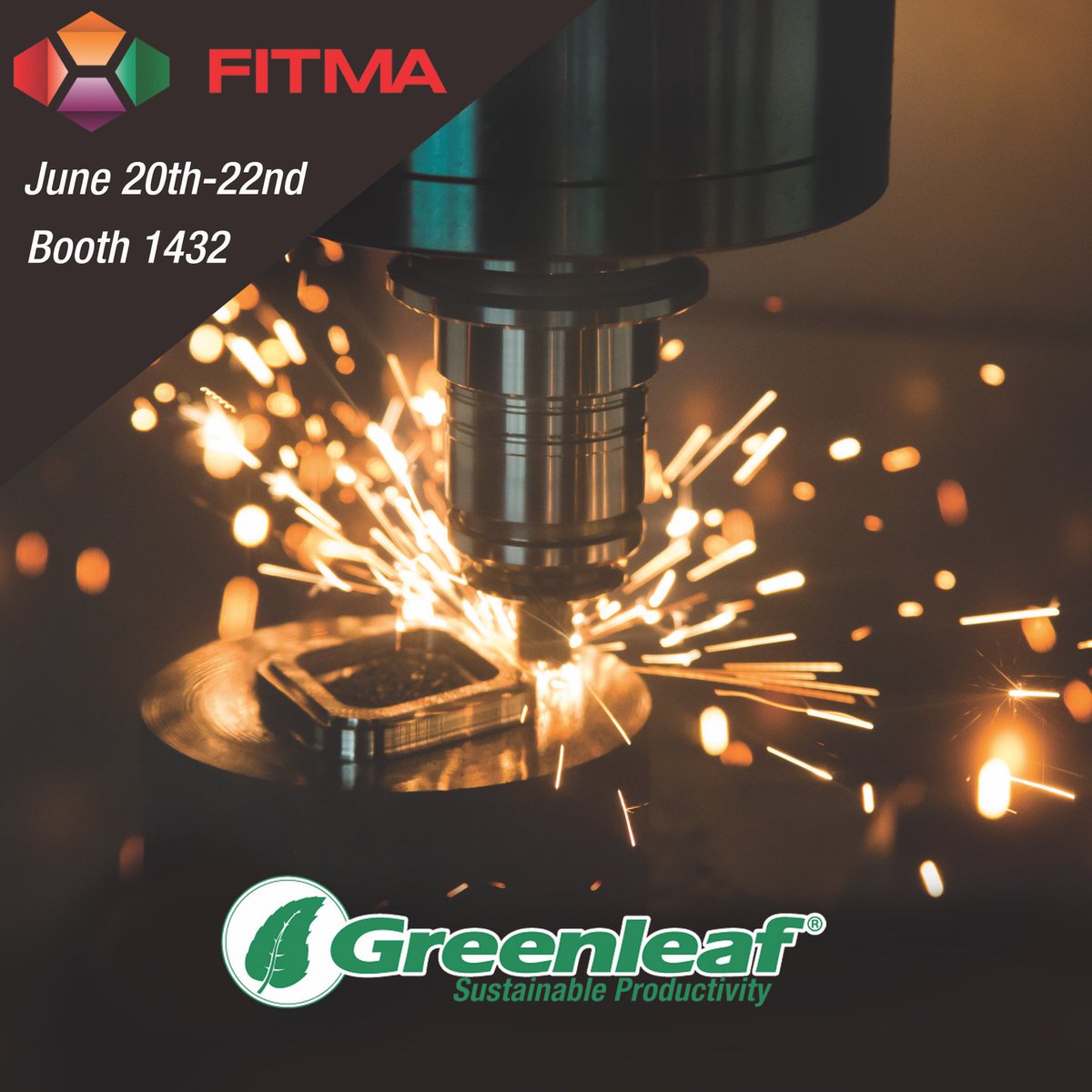 Come see us at FITMA in Mexico City this month! You'll be able to find us in booth 1432 from June 20th-22nd!
.
.
.
#sustainableproductivity #greenleaftools #innovation #tradeshow #manufacturing #manufacturingindustry #machininglife