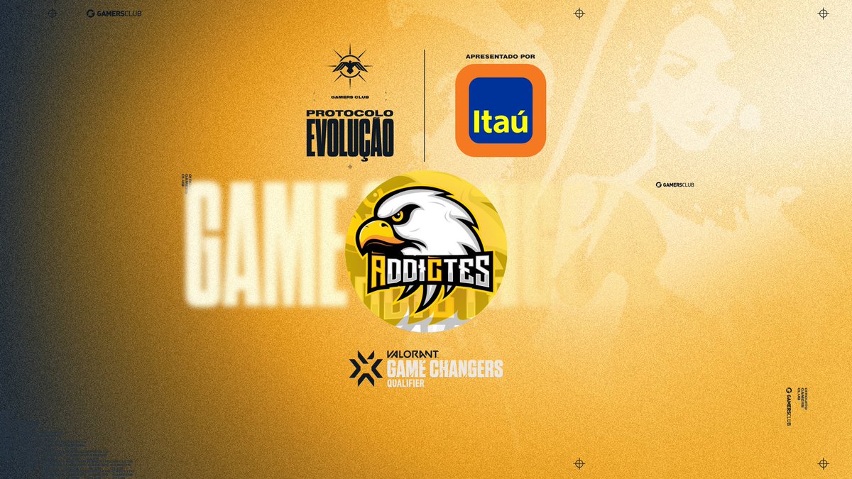GamersClubVALes's tweet photo. Team Confirmado #Addictes | Protocolo Evolução Qualy 1 #VCTGameChangers

#Hevlynn
#Yato
#Joy
#Aurinha
#Lele
#Gabiroba https://t.co/OA1oiXMyEm