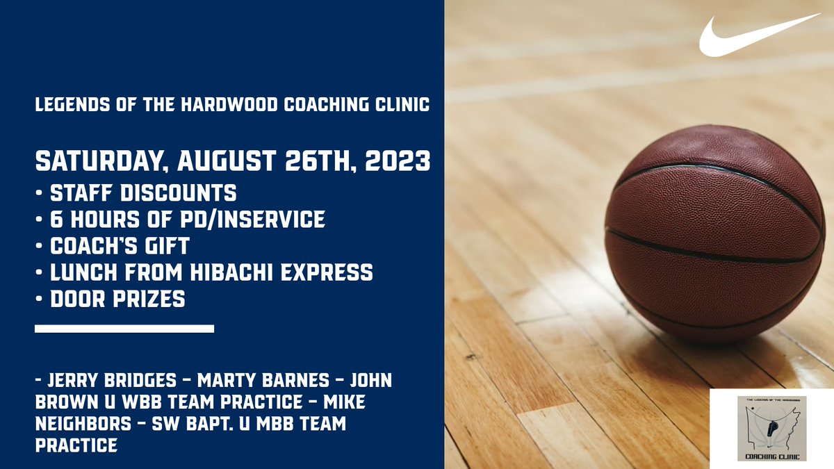 #WE&gt;me #W.E.Family #SoarHERE #HeritageMADE #OnTheHUNT #OneTEAMOneFLIGHT
<a href="/war_heritage/">Heritage Athletics</a>
<a href="/RogersHeritage/">Rogers Heritage High School</a>
<a href="/KarenOlsen7/">Karen Olsen</a> <a href="/Jodyepool/">Jodye Pool</a>
<a href="/CoachOWarEagle/">Tom Olsen</a>
<a href="/LingleLions/">Lingle Lions</a> <a href="/WarEaglesFB/">Heritage Football</a>
<a href="/mthompson_3/">Mitch Thompson</a>
<a href="/ChipWellgreen/">Chip Greenwell</a>
<a href="/HoopsOakdale/">Oakdale Boys Basketball</a>
<a href="/CoachReedSmith/">Reed Smith</a>
<a href="/LMSBoysBB/">Lingle Lions Basketball</a> 
2nd Annual #LegendsoftheHardwood Clinic