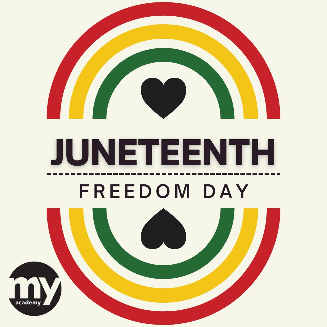 In observation of Juneteenth, MY Academy takes the day to reflect on history and our enduring waiver to continue to empower our diverse student body. 

#juneteenth #sandiego #virtualcharterschool #sandiegocommunity #personalizedlearning #charterschool