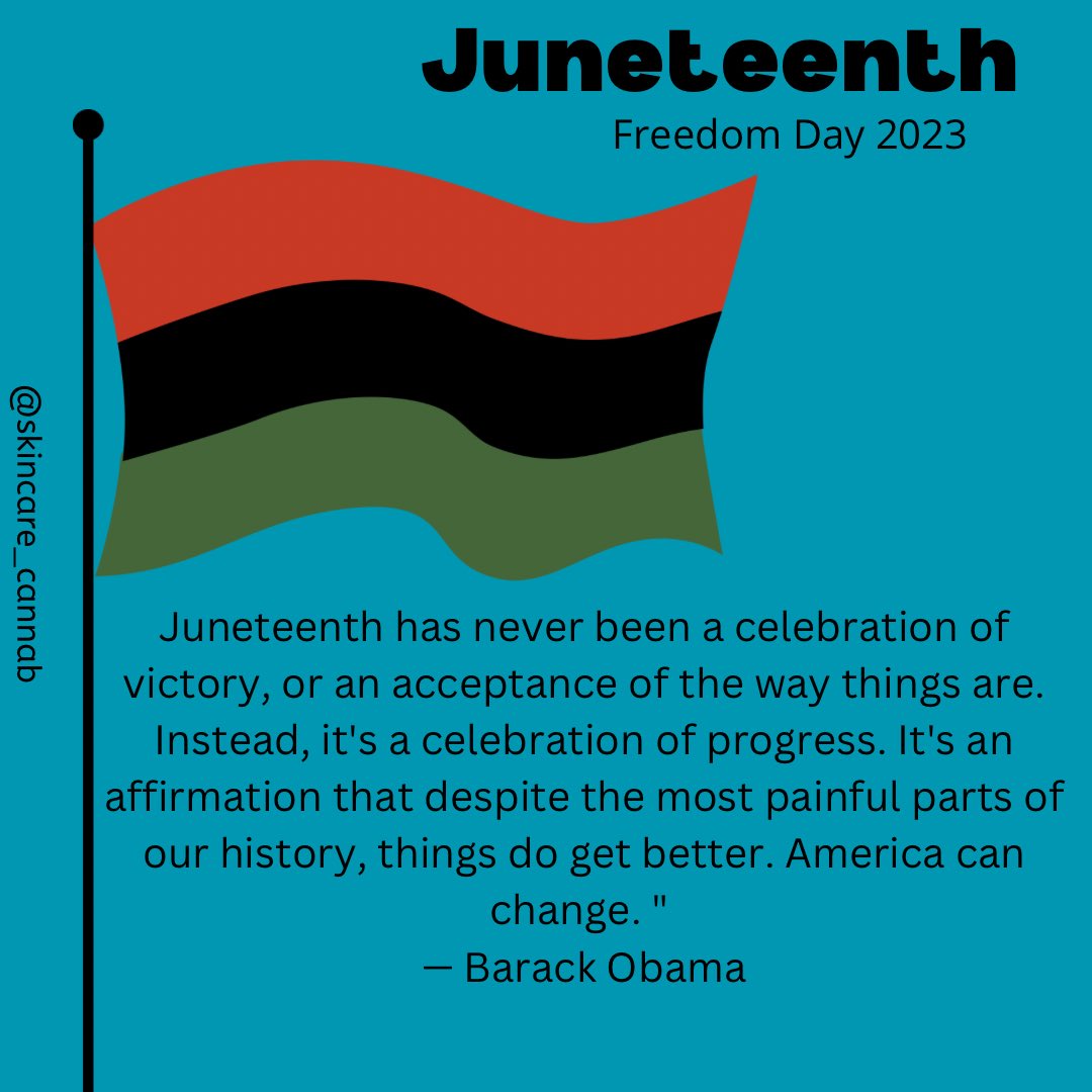 Happy Juneteenth!!

#blackbusiness #barakobama #love #blessed #ancestors #juneteenth #blacklivesmatter #blackhistory #blackownedbusiness #blackesthetician