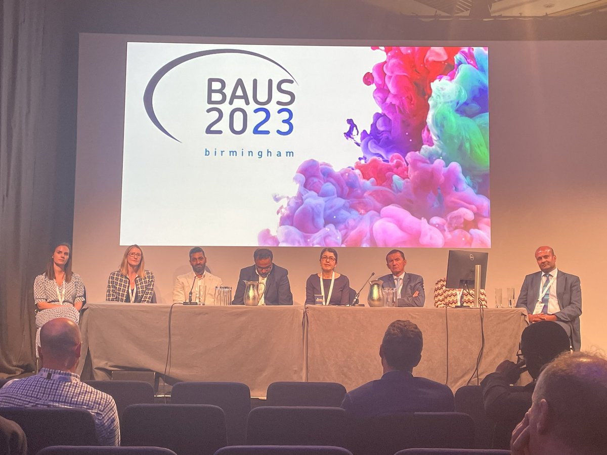 Fantastic panel and interesting discussion- where Oncology and FNUU meet #BAUS2023