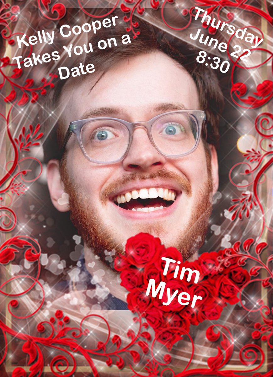 ANNOUNCING the *CAST* for Kelly Cooper Takes You on a Date 🥰Thurs 8:30 at @ComedyBrooklyn 💔@thomas__frances as my shitty ex bf 🍤@numberonetim as the waiter 🎹@TimeWharp as the musician 🍭Danielle Clarke Fisher as my friend TIX r movin!! >> brooklyncc.com/show-schedule/…