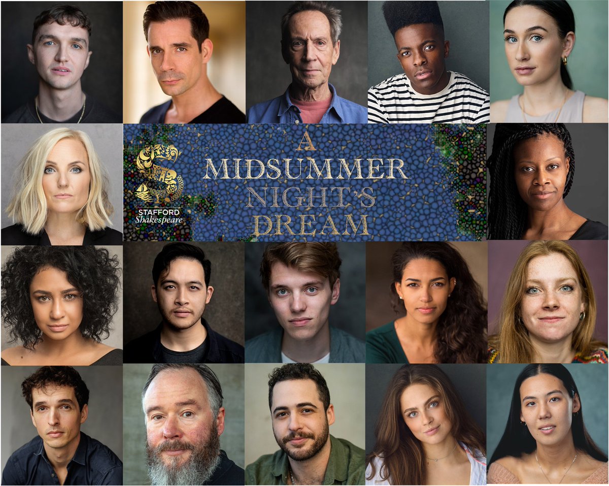 RICHARD LOGUN is Lysander in 'A Midsummer Night's Dream' at the Stafford Gatehouse, opening TONIGHT!