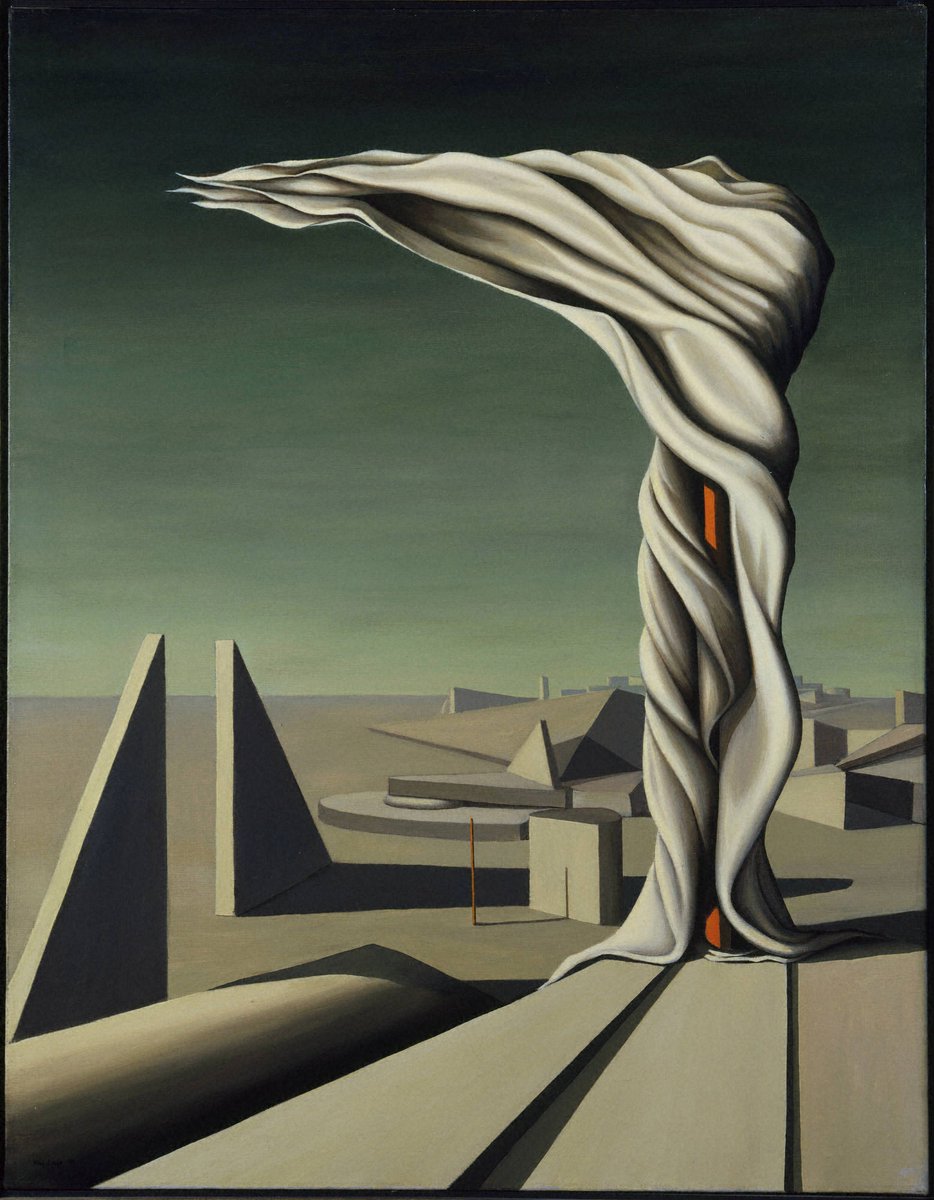 LaraWHayes's tweet photo. @peachlybeloved Kay Sage, I Saw Three Cities and Tomorrow Is Never https://t.co/xlwdI3ETi8