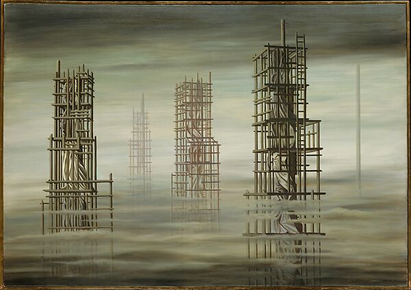 LaraWHayes's tweet photo. @peachlybeloved Kay Sage, I Saw Three Cities and Tomorrow Is Never https://t.co/xlwdI3ETi8