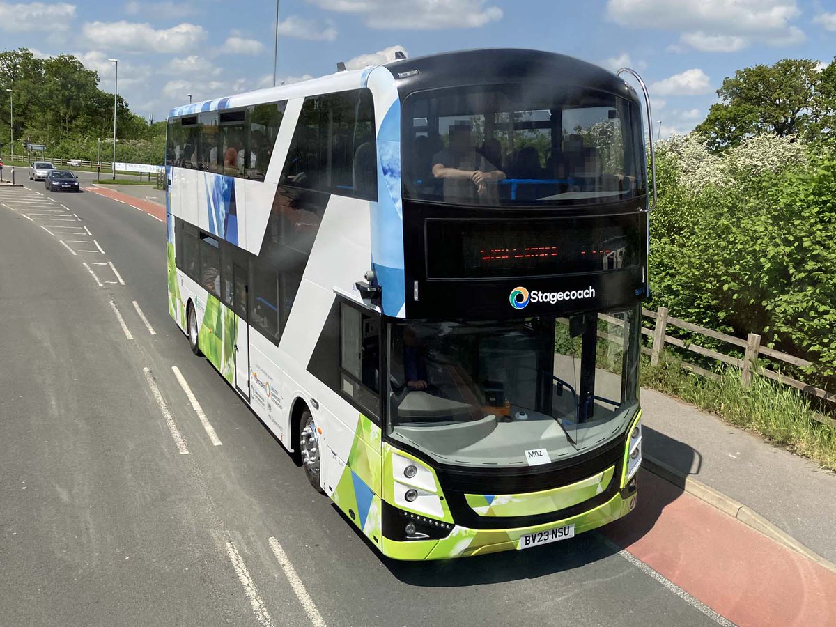 Electric buses are now the norm on the Cambridge park-and-ride routes. Very quiet. For passengers, the lack of noise and vibration when idling is a big difference - so much so that you really hear the air-cooling now!