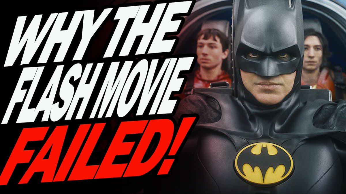 WHY The #Flash Bombed at the Box Office - youtu.be/ZPu_VFs56MQ 

#FlashMovie
#dccomics 
#BatmanReturns 
#BenAffleck 
#Batman 
#Keaton