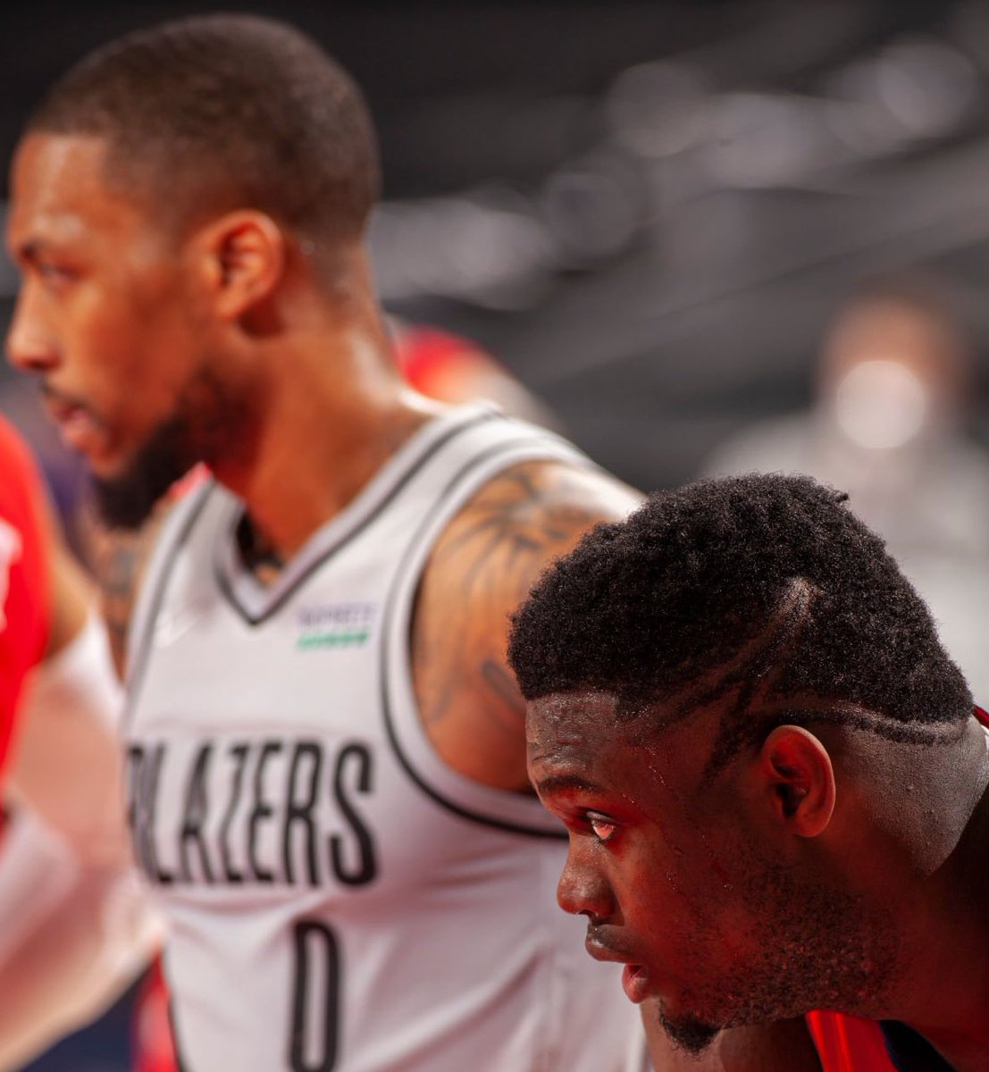 TheDunkCentral's tweet photo. The Blazers reportedly prefer Zion Williamson over Brandon Ingram in a potential trade for the No. 3 pick, per @KevinOConnorNBA 

“My sense from league sources is that Portland’s preference is Williamson, who’d be a weapon in the pick-and-roll and in handoffs alongside Damian Lillard (should he stick around) and Shaedon Sharpe.” 

(Via https://t.co/IMLF8FYbA7)