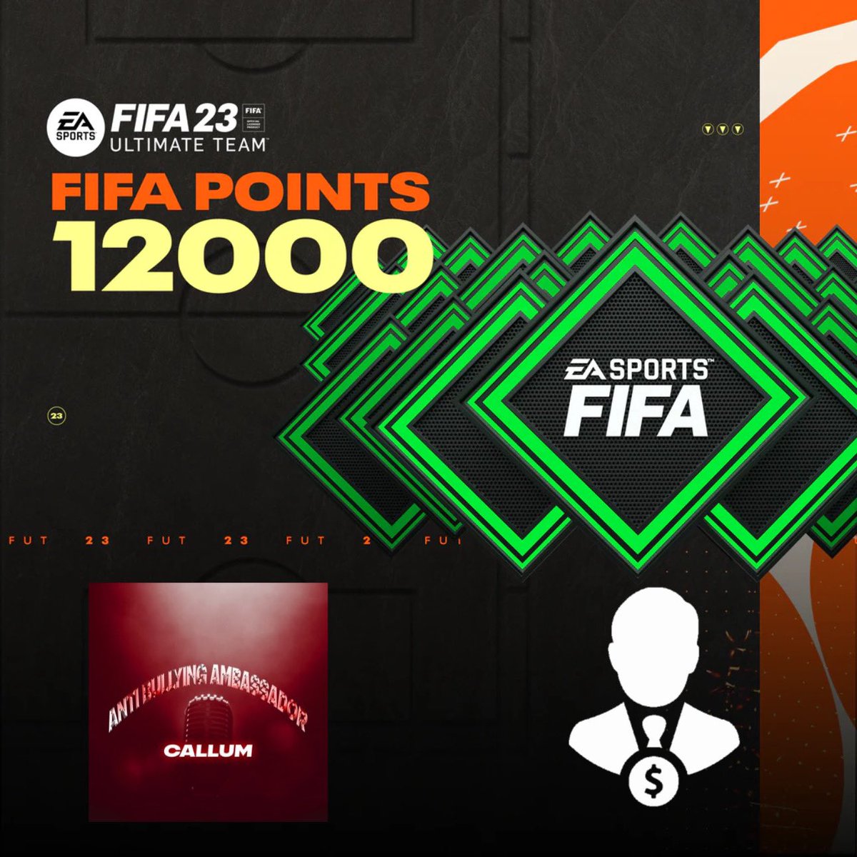 Razzerstrading's tweet photo. 12,000 FIFA POINTS GIVEAWAY 💢

Were giving away 12kFP to one lucky person 👀

💥 Like
🔥 Retweet
💜 Follow @ActorCallum &amp; @Razzerstrading 

#fifa23 #giveaway https://t.co/qxpWamhGSS