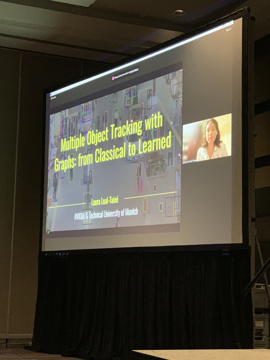 ilkedemir's tweet photo. First keynote at #DLGC by @lealtaixe started! Join us at East Ballroom C :) #CVPR2023 @cvpr https://t.co/kK5j4DngHo