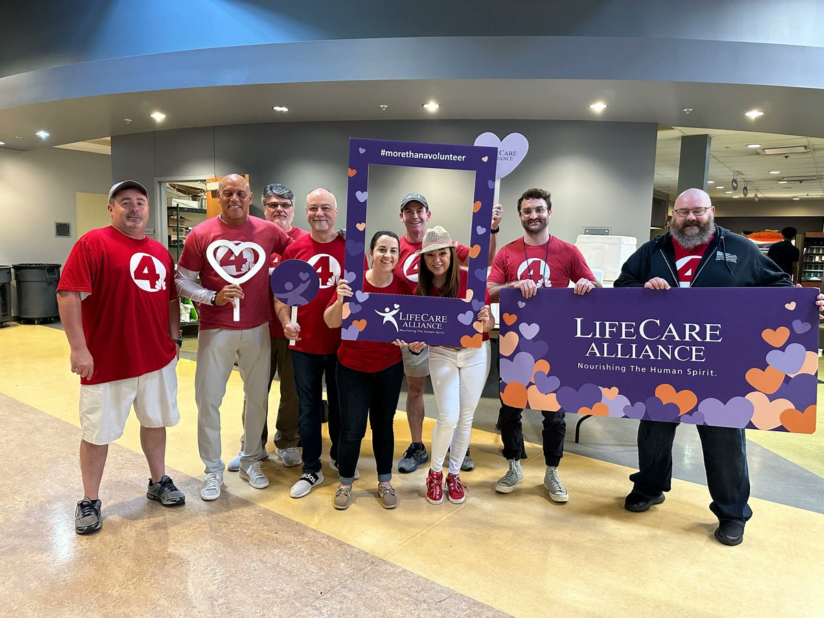 Thanks to <a href="/nbc4i/">NBC4 Columbus</a> for celebrating their Founder's Day of Caring with us!