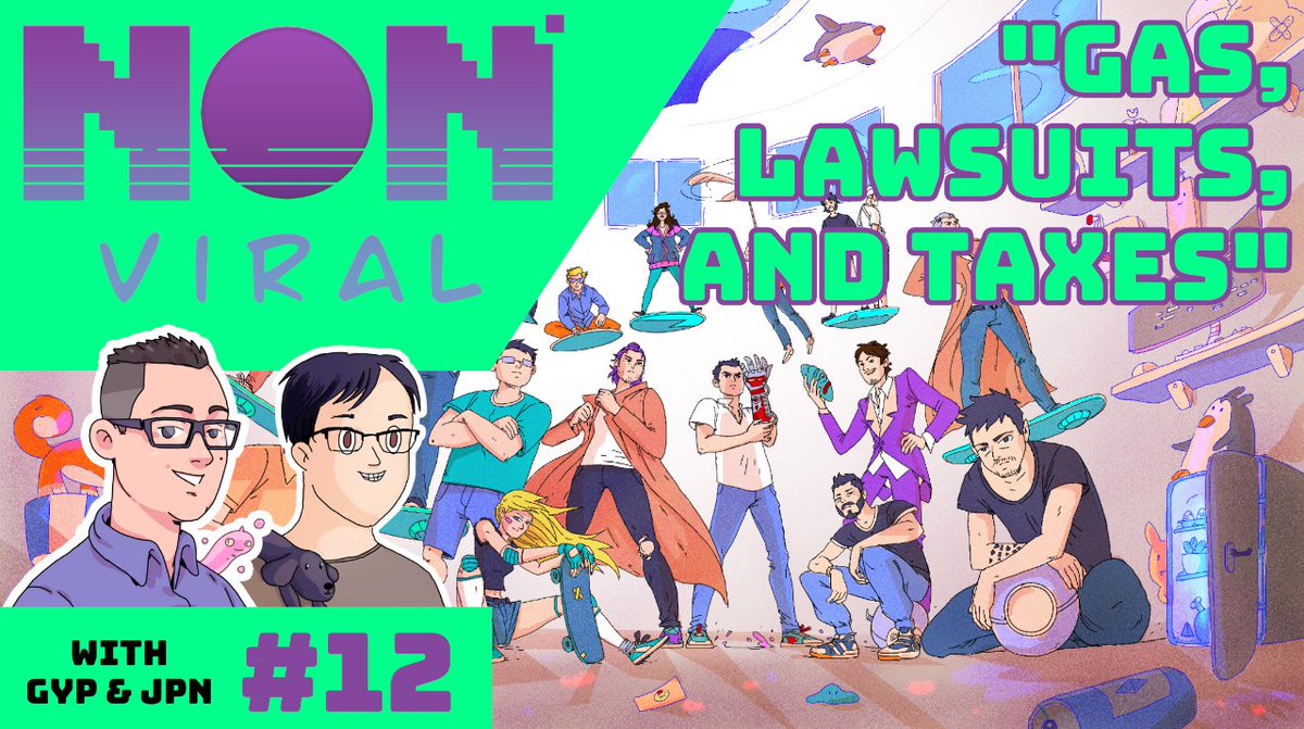 Kick off your week with @NONviralHQ's 12th episode of "Voice of the NONnation", premiering in 30 mins!

Covering <a href="/Uniswap/">Uniswap Labs 🦄</a> v4 and the article from yesterday

Join them today and comment your questions for their AMA tomorrow!

youtu.be/BkrqR5FMzdQ

#GasLawsuitsTaxes
