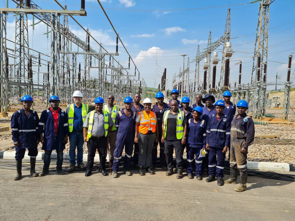 @uetcl CEO Joshua Karamagi CFA during his field visit at Mirama Substation a component of NELSAP project to see its progress. The works are being done by our internal engineers and to be completed within the next Five Months.
