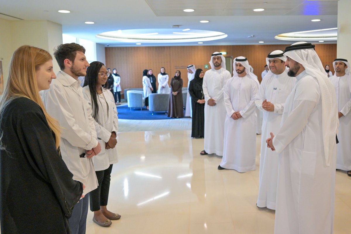 .<a href="/AhmedMohammed/">Ahmed bin Mohammed</a> visits the <a href="/MBRUniversity/">MBRU</a>, and receives a comprehensive overview of MBRU's plans, programmes and notable accomplishments in medical education and scientific research.
gdmo.ae/wOCe