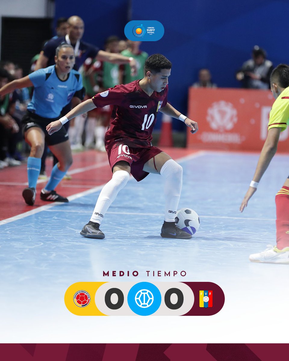 ⏱️ 20' - Nos vamos al descanso 🙌

Colombia 0-0 Venezuela

#SiempreVinotinto 🇻🇪